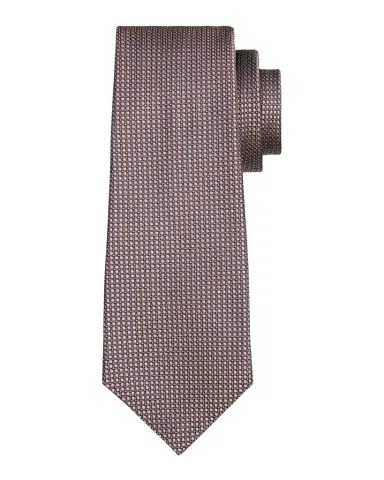 Kiton Men's Silk Geometric Jacquard Seven-Fold Tie | Thumbnail 1 Kiton Men's Silk Geometric Jacquard Seven-Fold Tie | Thumbnail 1