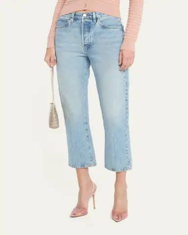 FRAME The Vertical Crop Jeans | Thumbnail 8 FRAME The Vertical Crop Jeans | Thumbnail 8