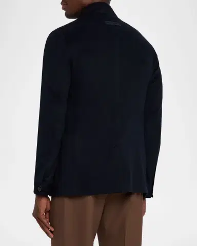 Zegna Men's Cashmere Il Conte Chore Jacket | Thumbnail 2 Zegna Men's Cashmere Il Conte Chore Jacket | Thumbnail 2