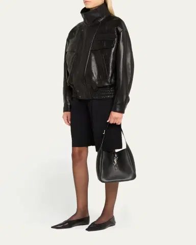 Saint Laurent Le 5 A 7 Small Shoulder Bag in Smooth Supple Leather | Thumbnail 10 Saint Laurent Le 5 A 7 Small Shoulder Bag in Smooth Supple Leather | Thumbnail 10