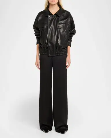Saint Laurent Rainer Patent Leather Booties | Thumbnail 2