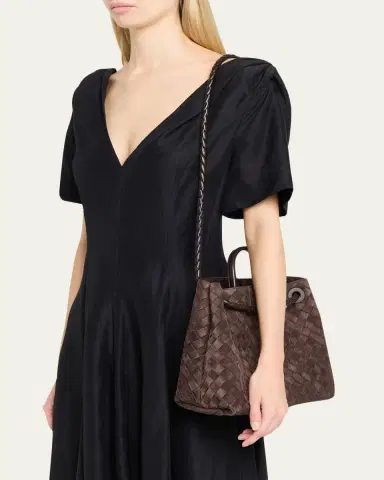 Bottega Veneta Andiamo Medium Top-Handle Bag in Suede | Thumbnail 2 Bottega Veneta Andiamo Medium Top-Handle Bag in Suede | Thumbnail 2