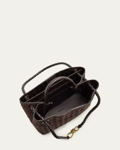 Bottega Veneta Andiamo Medium Top-Handle Bag in Suede | Thumbnail 4 Bottega Veneta Andiamo Medium Top-Handle Bag in Suede | Thumbnail 4