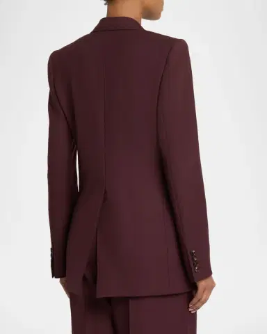 Chloé Wool Gabardine Single-Breasted Blazer Jacket | Thumbnail 7 Chloé Wool Gabardine Single-Breasted Blazer Jacket | Thumbnail 7