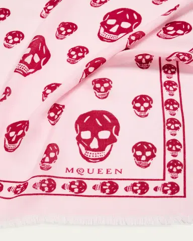 Alexander McQueen Classic Skull Wool Scarf | Thumbnail 7 Alexander McQueen Classic Skull Wool Scarf | Thumbnail 7