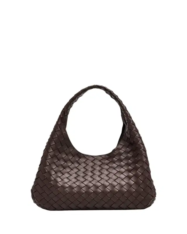 Bottega Veneta Campana Small Leather Shoulder Bag