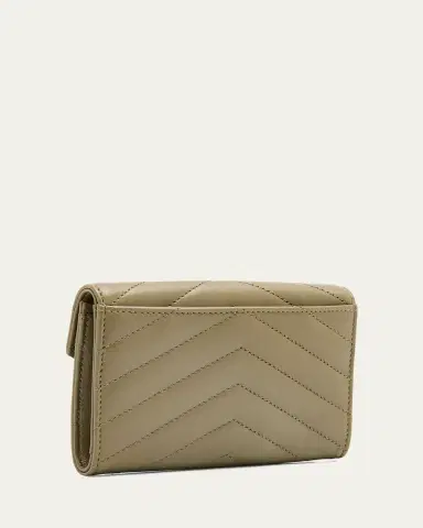 Saint Laurent YSL Monogram Small Flap Wallet in Smooth Leather | Thumbnail 7 Saint Laurent YSL Monogram Small Flap Wallet in Smooth Leather | Thumbnail 7