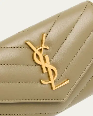 Saint Laurent YSL Monogram Small Flap Wallet in Smooth Leather | Thumbnail 8 Saint Laurent YSL Monogram Small Flap Wallet in Smooth Leather | Thumbnail 8
