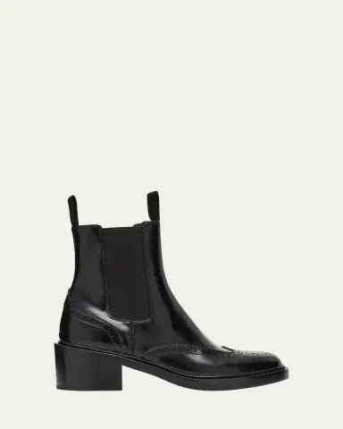 Saint Laurent Vincent Leather Chelsea Boots | Thumbnail 6
