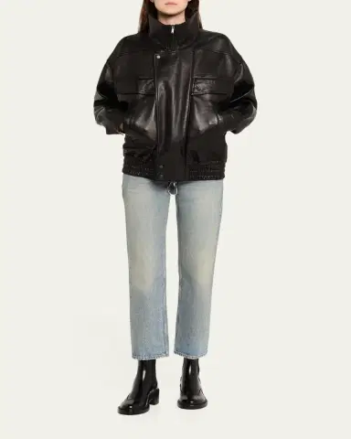 Saint Laurent Vincent Leather Chelsea Boots | Thumbnail 8