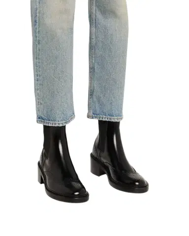 Saint Laurent Vincent Leather Chelsea Boots | Thumbnail 1