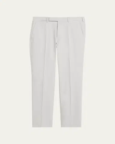 Zegna Men's Cotton-Stretch Modern Fit Trousers | Thumbnail 5