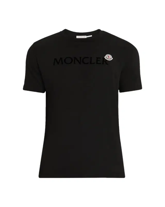 Moncler Men's Logo Script Crewneck T-Shirt