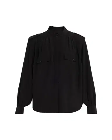 Chloé Organic Silk Crepe De Chine Top | Thumbnail 1 Chloé Organic Silk Crepe De Chine Top | Thumbnail 1
