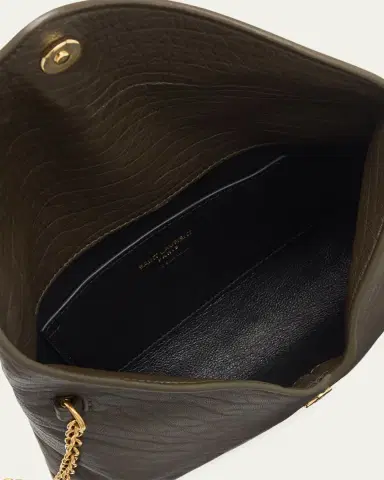 Saint Laurent Cassandre Small Grain Leather Pouch Shoulder Bag | Thumbnail 4 Saint Laurent Cassandre Small Grain Leather Pouch Shoulder Bag | Thumbnail 4