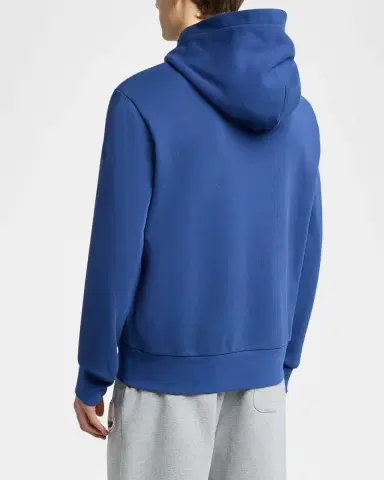 Moncler Men's Chenille Mountain Logo Hoodie | Thumbnail 2