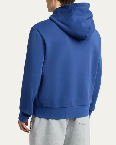 Moncler Men's Chenille Mountain Logo Hoodie | Thumbnail 7