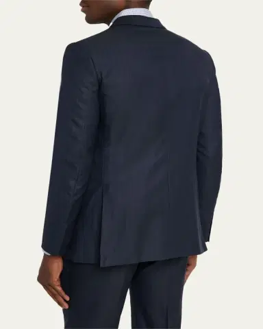 ZEGNA Men's Tonal Stripe Wool Two-Piece Suit | Thumbnail 14