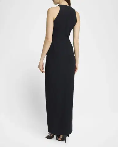 Givenchy Draped High-Neck Maxi Dress | Thumbnail 7 Givenchy Draped High-Neck Maxi Dress | Thumbnail 7