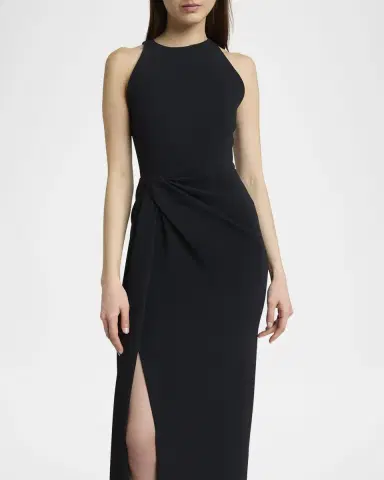 Givenchy Draped High-Neck Maxi Dress | Thumbnail 9 Givenchy Draped High-Neck Maxi Dress | Thumbnail 9