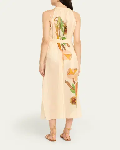Ulla Johnson Elara Sleeveless Sun Dress Coverup | Thumbnail 3 Ulla Johnson Elara Sleeveless Sun Dress Coverup | Thumbnail 3