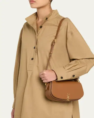 Saint Laurent Voltaire YSL Top-Handle Bag in Leather | Thumbnail 2 Saint Laurent Voltaire YSL Top-Handle Bag in Leather | Thumbnail 2