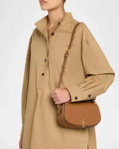 Saint Laurent Voltaire YSL Top-Handle Bag in Leather | Thumbnail 6 Saint Laurent Voltaire YSL Top-Handle Bag in Leather | Thumbnail 6