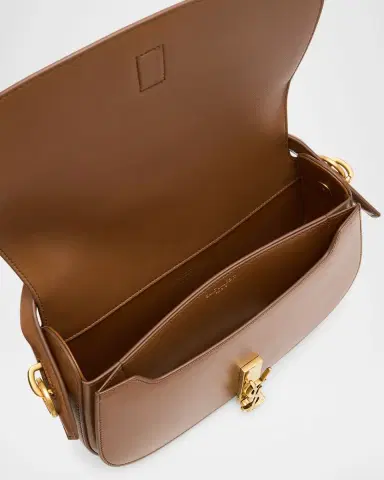 Saint Laurent Voltaire YSL Top-Handle Bag in Leather | Thumbnail 8 Saint Laurent Voltaire YSL Top-Handle Bag in Leather | Thumbnail 8