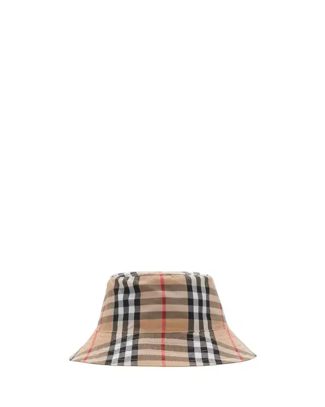 Kid's Check Bucket Hat, ize -M