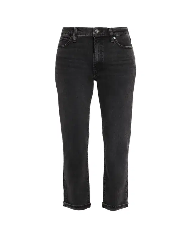 FRAME The Borrowed Straight-Leg Jeans