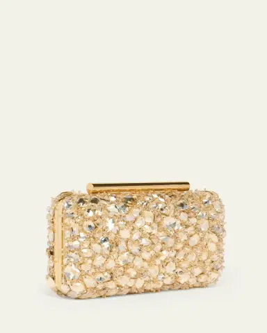 Alexander McQueen Bead & Crystal T-Bar Clutch Bag | Thumbnail 3 Alexander McQueen Bead & Crystal T-Bar Clutch Bag | Thumbnail 3