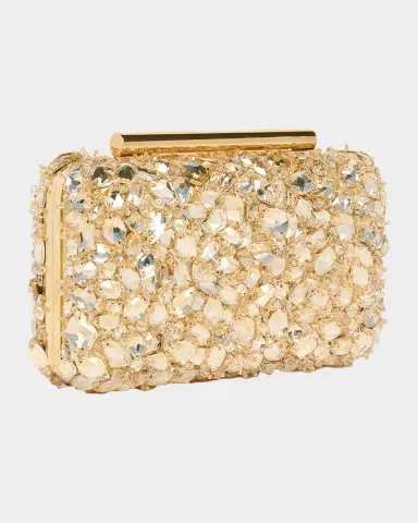 Alexander McQueen Bead & Crystal T-Bar Clutch Bag | Thumbnail 7 Alexander McQueen Bead & Crystal T-Bar Clutch Bag | Thumbnail 7
