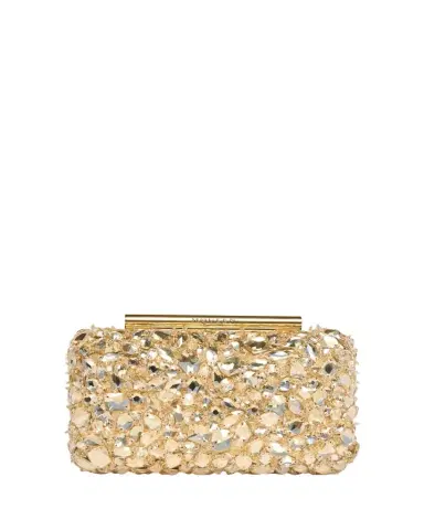 Alexander McQueen Bead & Crystal T-Bar Clutch Bag | Thumbnail 1 Alexander McQueen Bead & Crystal T-Bar Clutch Bag | Thumbnail 1