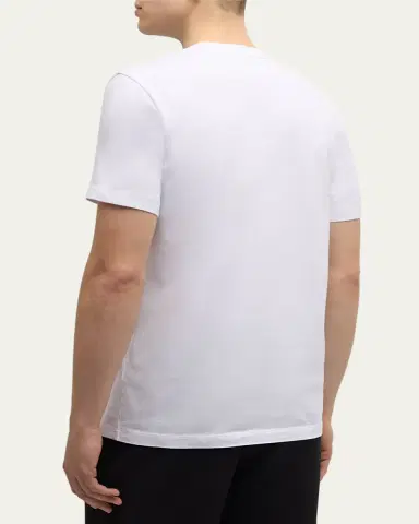 Moncler Men's Logo T-Shirt with Patch | Thumbnail 3