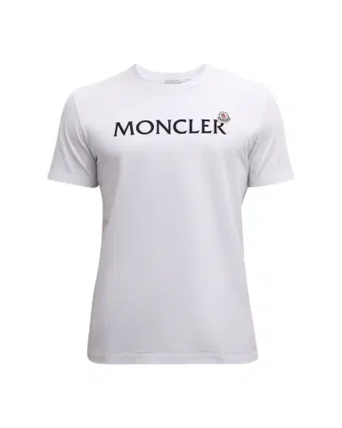 Moncler Men's Logo T-Shirt with Patch | Thumbnail 1