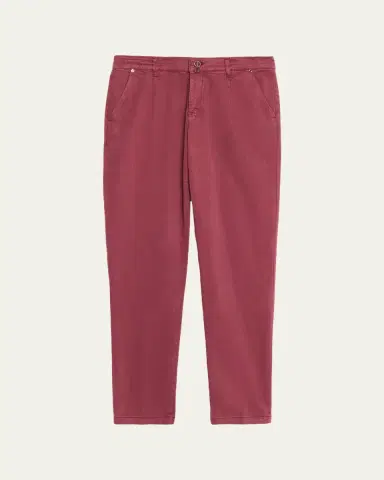 Kiton Men's Straight Fit Flat-Front Pants | Thumbnail 5