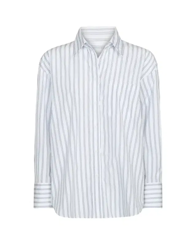Big Joe Striped Cotton Button-Front Shirt