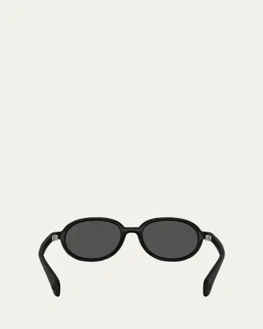Moncler Men's ME8006 Oval Sunglasses | Thumbnail 4 Moncler Men's ME8006 Oval Sunglasses | Thumbnail 4