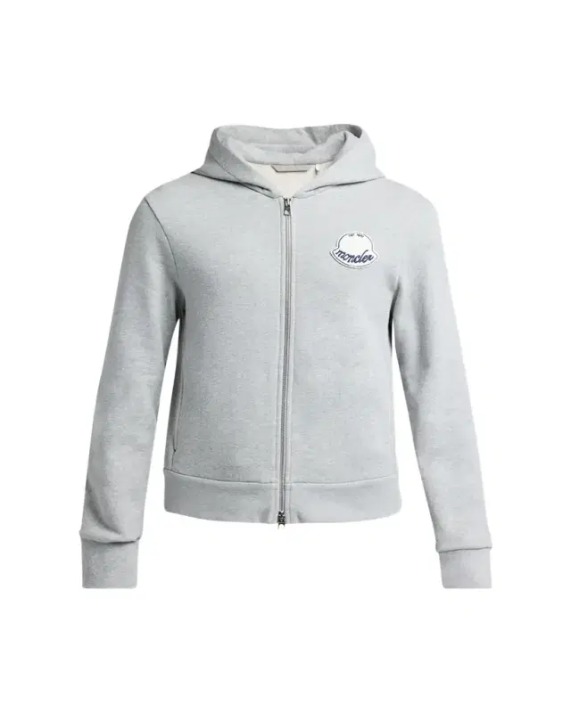 Men's Chenille-Logo Full-Zip Hoodie