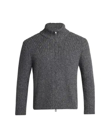 Moncler Men's Ribbed Full-Zip Sweater | Thumbnail 1 Moncler Men's Ribbed Full-Zip Sweater | Thumbnail 1