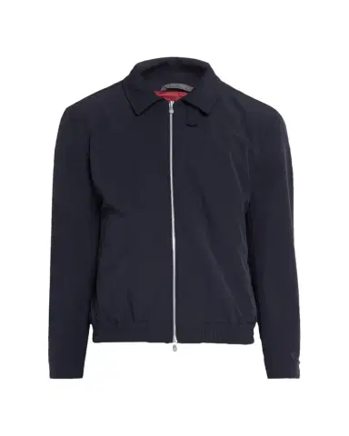 Brunello Cucinelli Men's Nylon Full-Zip Blouson Jacket | Thumbnail 1 Brunello Cucinelli Men's Nylon Full-Zip Blouson Jacket | Thumbnail 1