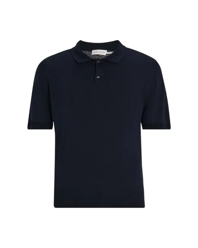 Men's Silk and Linen Knit Polo Shirt