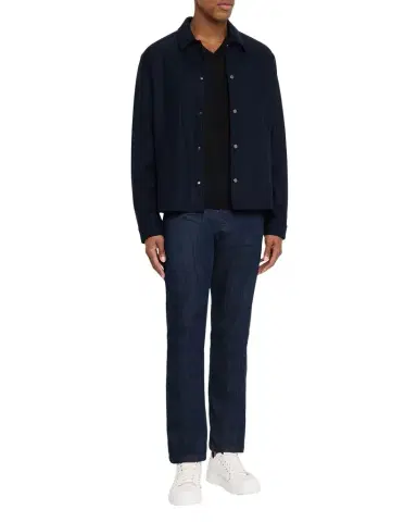 Kiton Men's Wool Knit V-Neck Sweater | Thumbnail 1