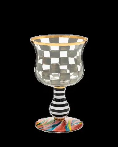 MacKenzie-Childs Carnival Sterling Wine Glass | Thumbnail 3 MacKenzie-Childs Carnival Sterling Wine Glass | Thumbnail 3