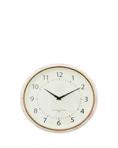 MacKenzie-Childs Rosy Check School Clock | Thumbnail 1
