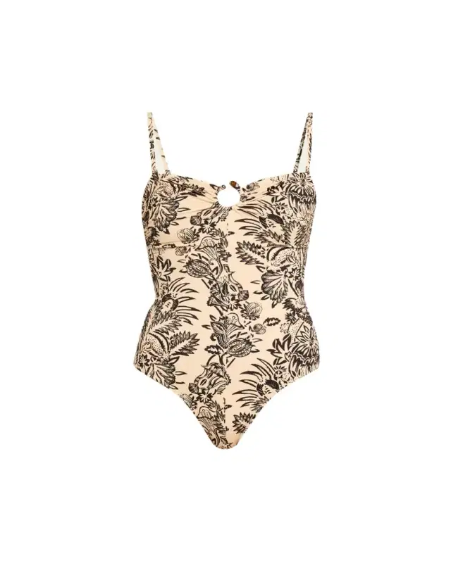 Hydra Staples Bandeau One-Piece Swimsuit