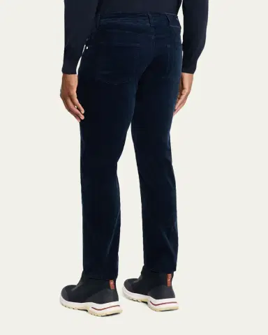 Kiton Men's Corduroy Straight Fit Five-Pocket Pants | Thumbnail 7 Kiton Men's Corduroy Straight Fit Five-Pocket Pants | Thumbnail 7