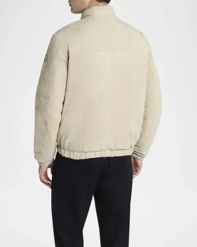 Moncler Men's Cernay Reversible Suede and Quilted Jacket | Thumbnail 2 Moncler Men's Cernay Reversible Suede and Quilted Jacket | Thumbnail 2