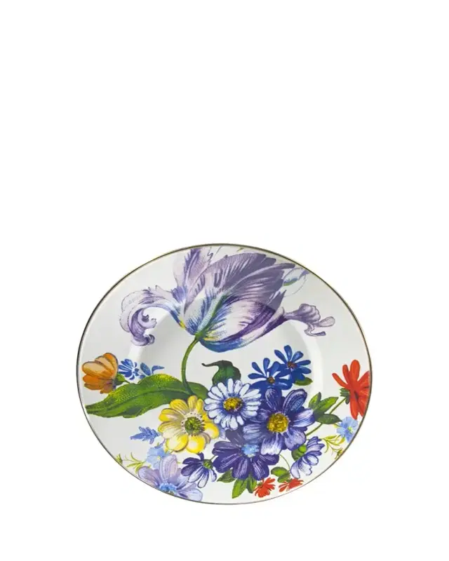 Flower Market Dinner Plate