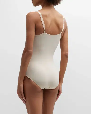 Wacoal Visual Effects Mesh-Top Bodysuit | Thumbnail 3